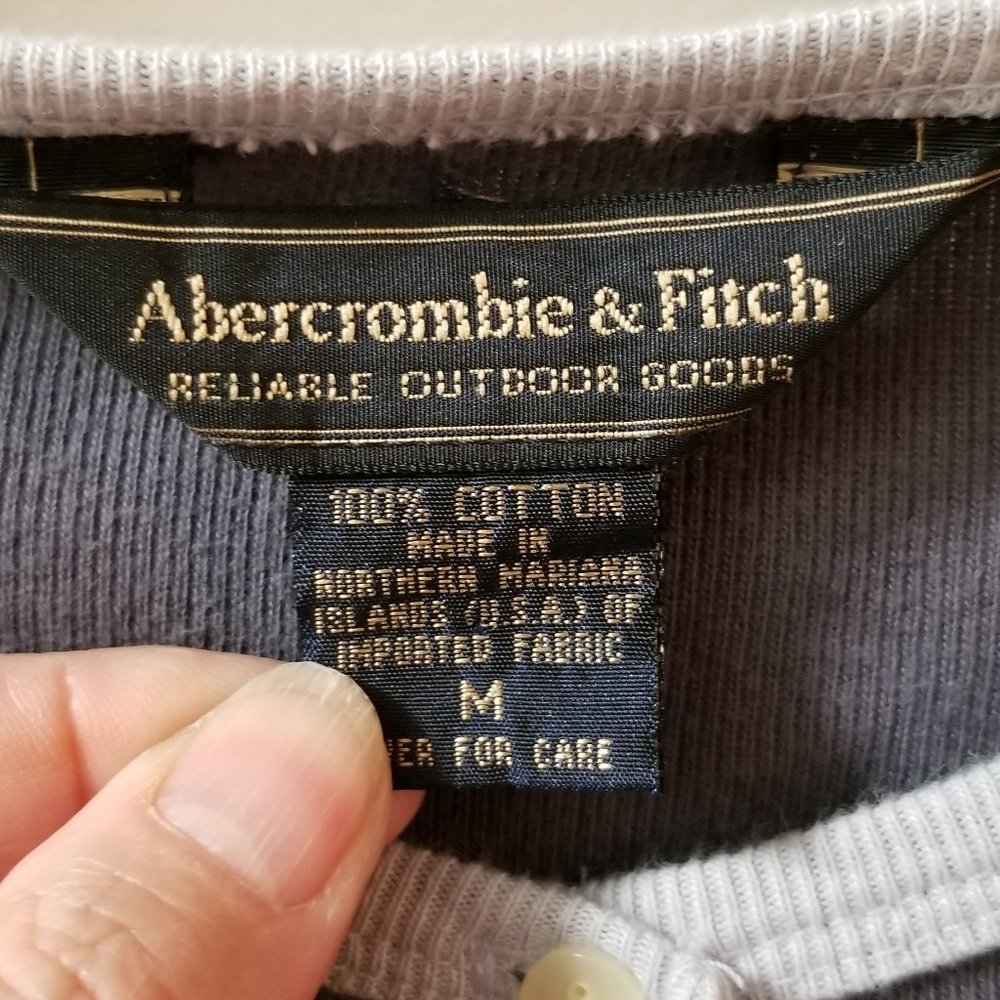 Abercrombir&Fitch 90's Button Front Rib Cardigan … - image 2